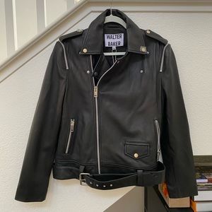 Walter Baker leather jacket M